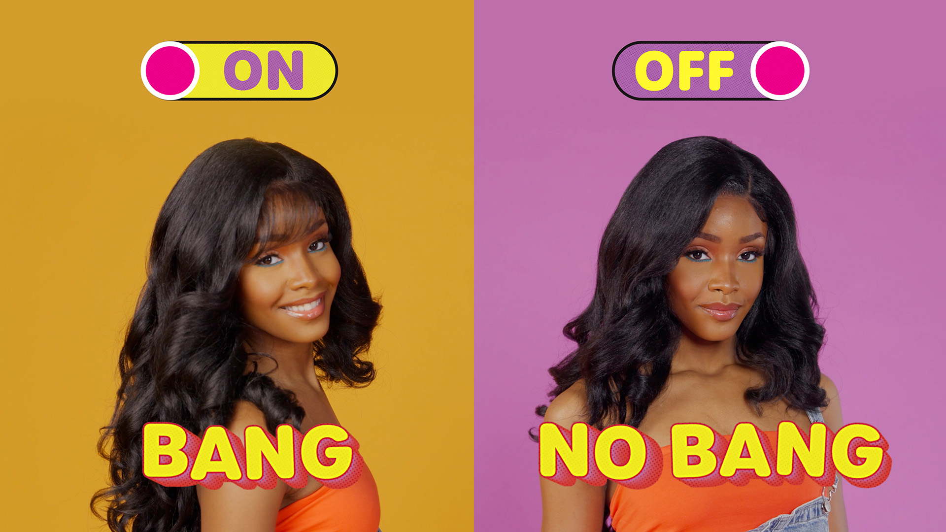 Amazon.com : Sensationnel Butta Lace 90Sbangs Wigs - Unit 902