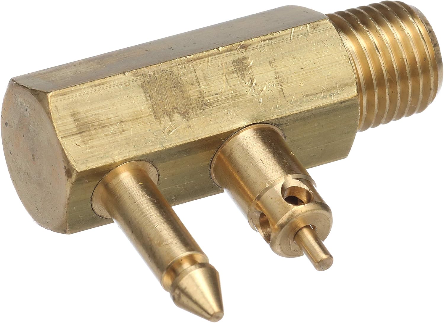 Seachoice 20651 Deluxe Fuel Connector Tank Fitting for Yamaha/Mercury/Mariner, Male, 1/4-Inch NPT,Gold