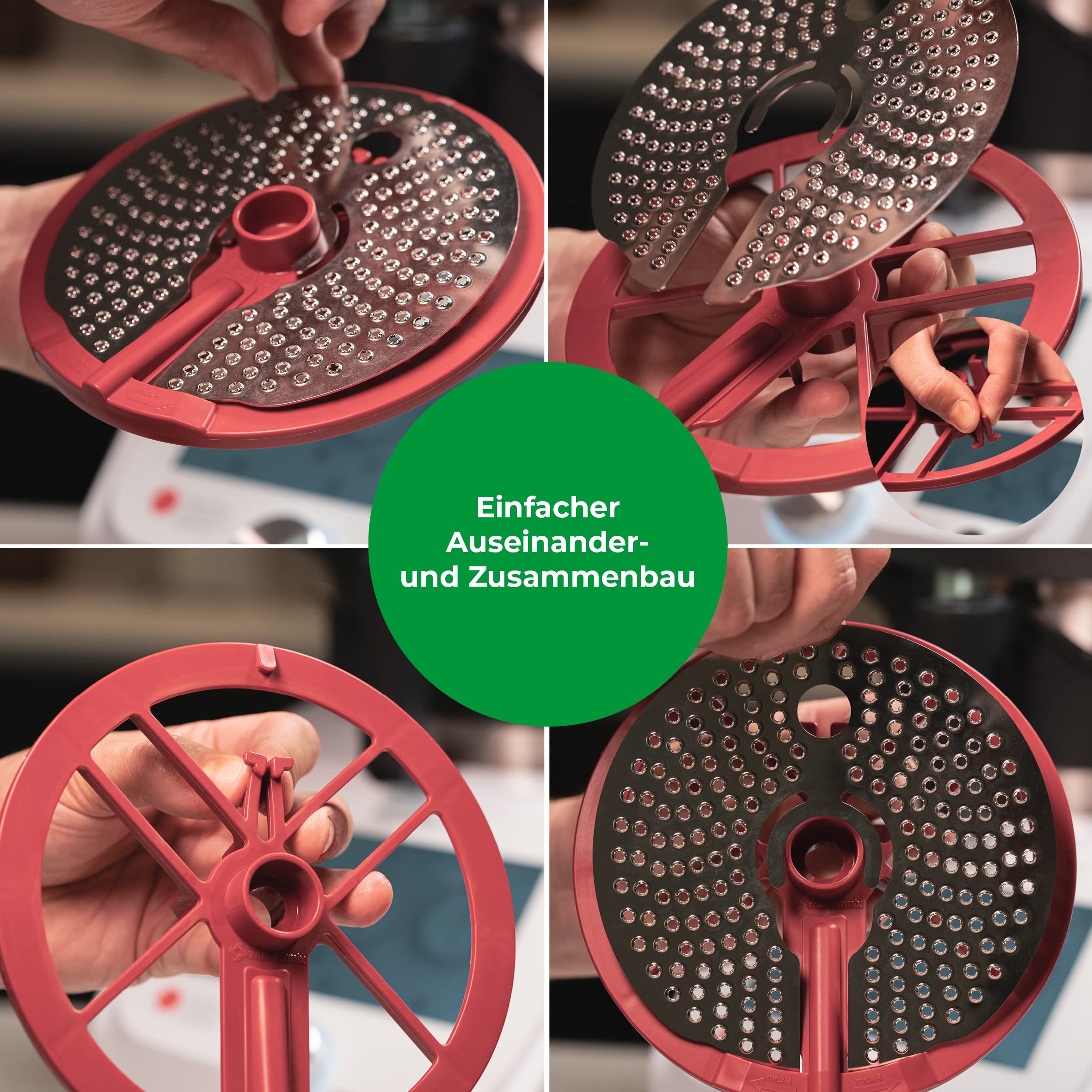 WunderPeeler® | Kartoffelschäler-Aufsatz Für Monsieur Cuisine Connect Trend Smart Und Edition Plus
