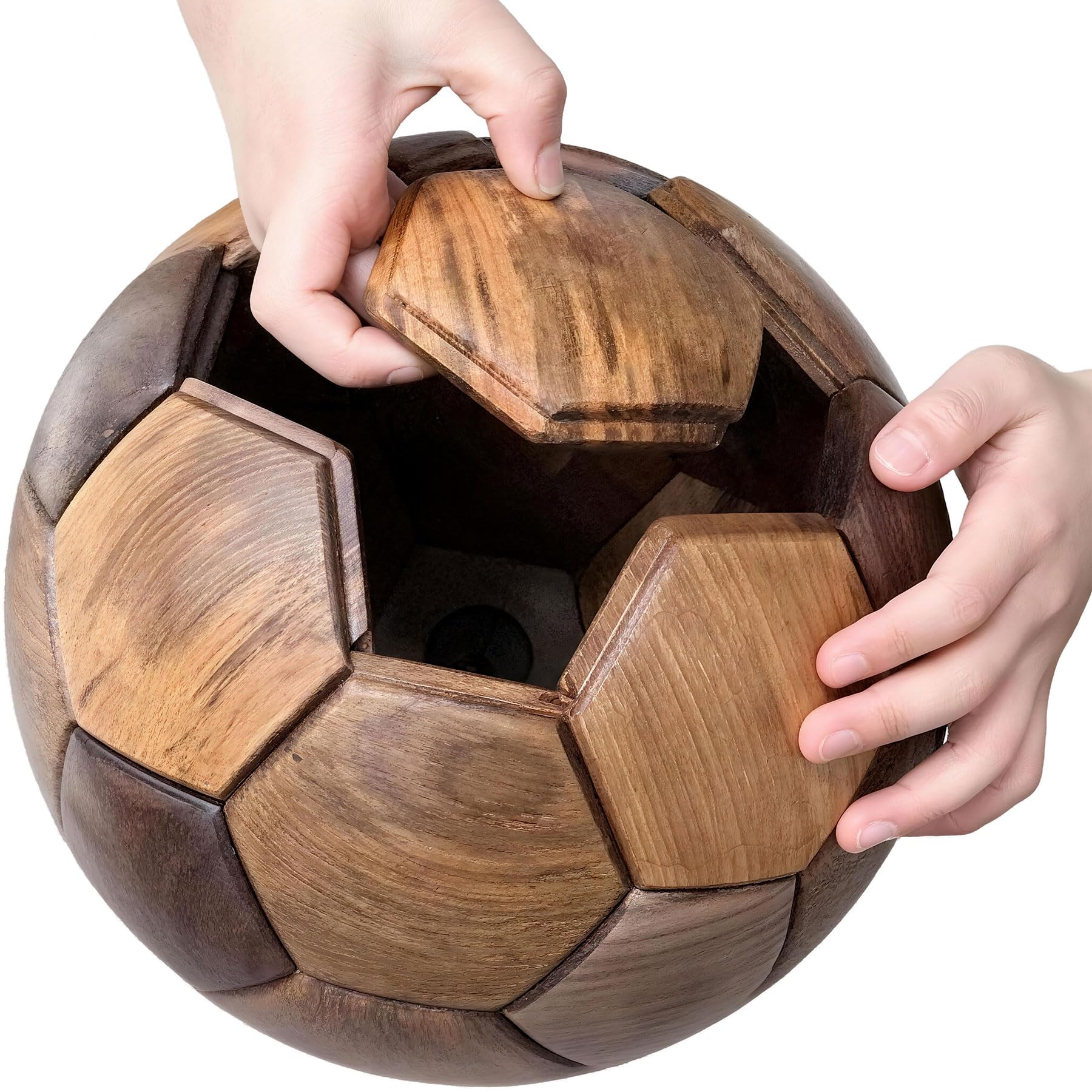 Amazon.com: AUMISKY 3D Wooden Soccer Building Block Set Puzzle