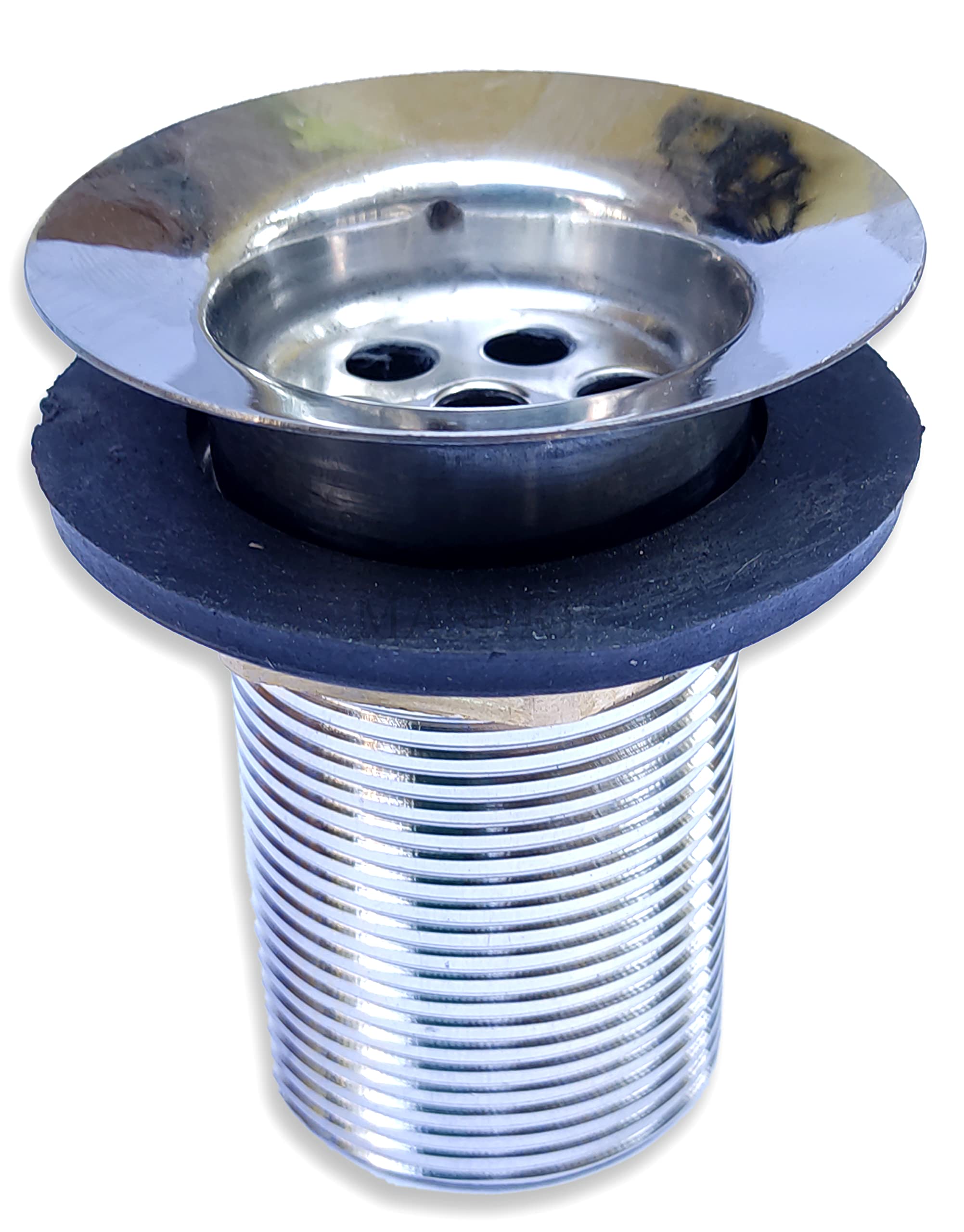 MASHKI Full Thread 32 MM Waste Coupling for Ceramic wash Basin Drain Outlet Kitchen Sink Drainer with Silver Polished Finish (Light) (B0BRXHZ2SP) Amazon Price History, Amazon Price Tracker