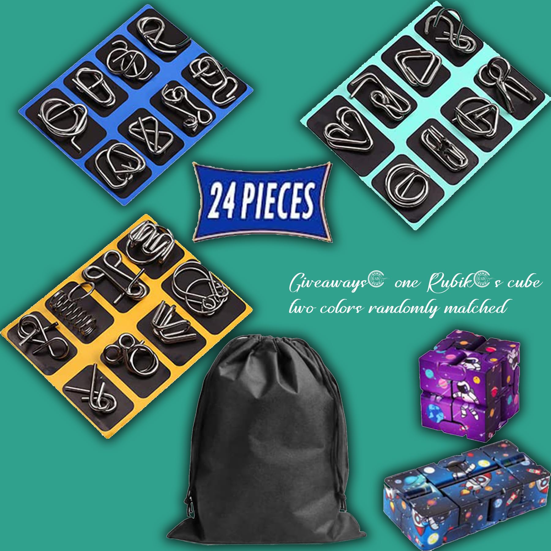 Zerodis Jeu de Puzzles en Bois Éducatif pour Enfants Apprenant les