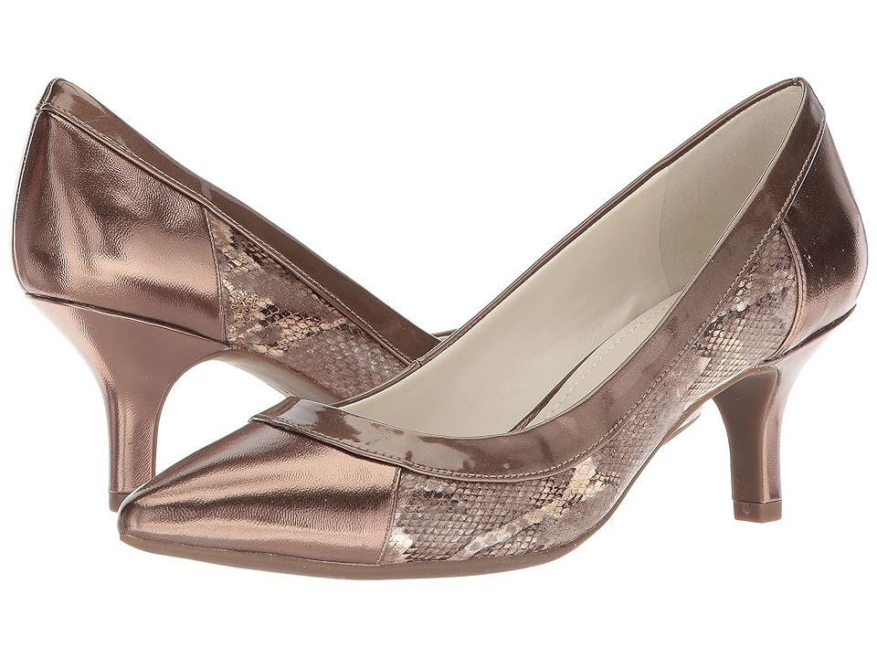 

Anne Klein Fabryce (Metallic Taupe Multi Synthetic) Women's Shoes