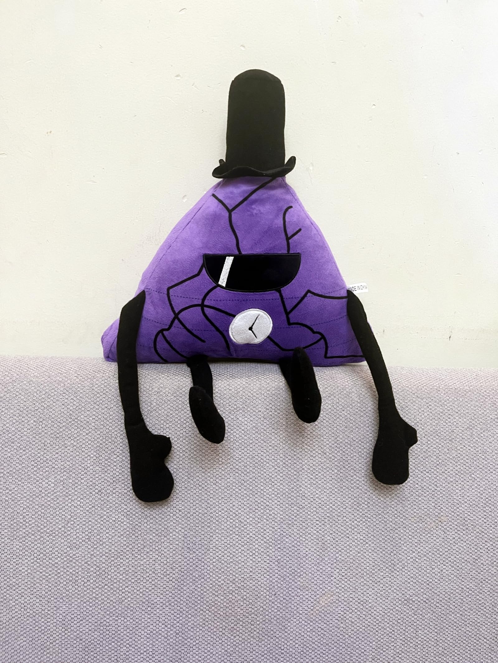 AlloFuu Gravity Falls Plush Bill Cipher Plushies with Keyring- Soft Cute Stuffed Toy Doll Pillow, Halloween for Boys Girls Fans - Image 3