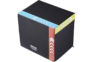 VEVOR 3 in 1 Plyometric Jump Box for Home Gym Training