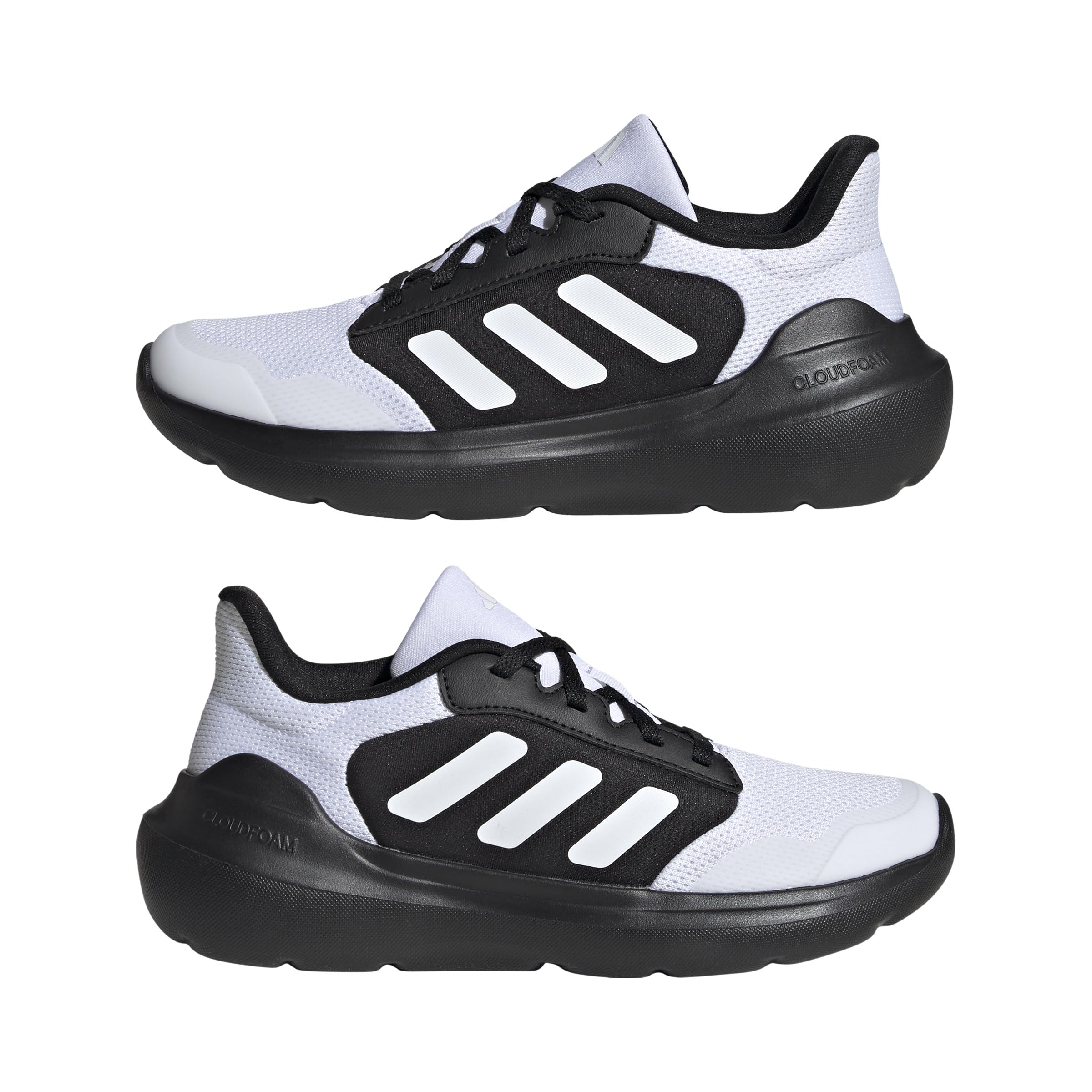 adidas Unisex niños TENSAUR Run 3.0 Shoes Junior, Core Black/FTWR White/Core Black, 38 EU