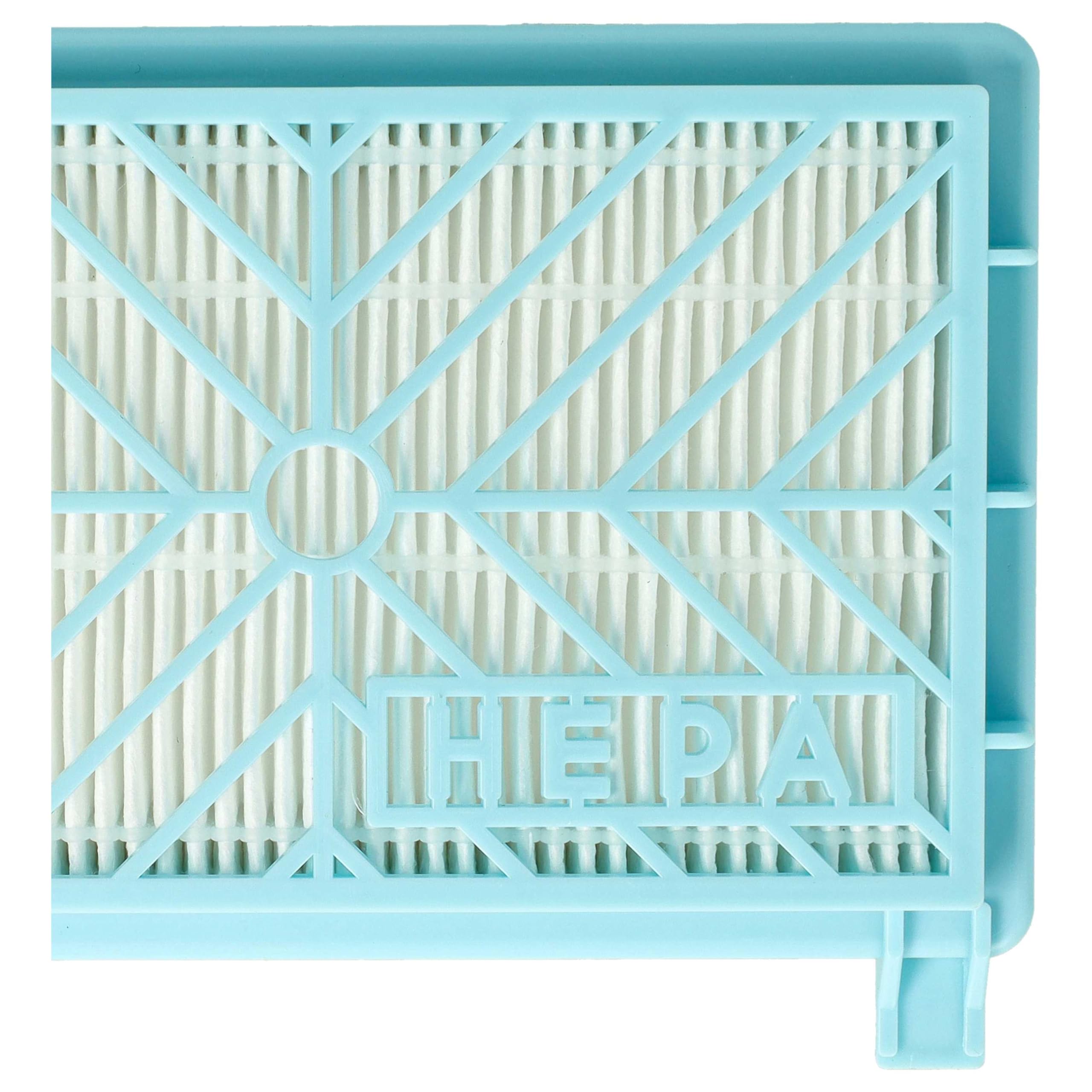 vhbw 6 filtrów, kompatybilny z Philips FC8912/01 FC8748/01 FC8736/01, FC8738/01, FC8740/01 - filtr HEPA czarny/biały