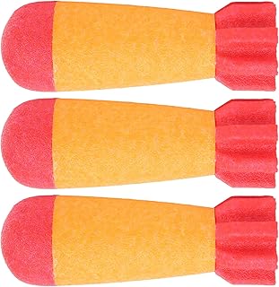 Soft Foam   Missile, Long Range EVA Good Toughness Hollow Design Foam   Missile for Shooting Game