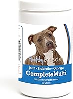 Vista 336 de Healthy Breeds Schnauzer miniatura todo en uno multivitamínico suave masticable 90
