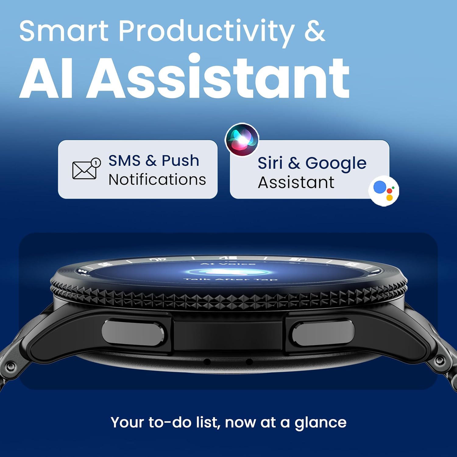GOBOULT Pyro Smartwatch AI Assistant and notifications