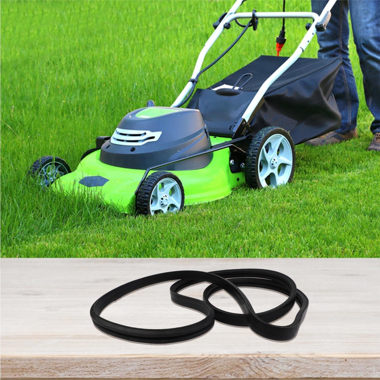 Correa de transmisión para cortacésped compatible con Kubota RCK60 RCK60B RCK60D, K5371-34710 K5763-34710 K5763-34712