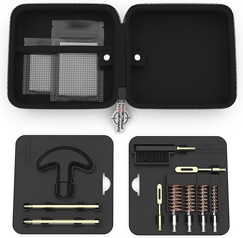Miniatura 8 de Kit de limpieza de pistola Sub Compact - Latón - Revólver de pistola de calibre .22 0.354 in .357 .38 .380 .40 0.394 in .44 y .45 Calibre - Barril