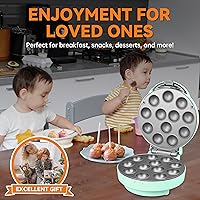 Vista 6 de Baker's Friend Set de máquina para hacer cake pops con soporte para cake pops, palitos y herramienta con horquilla, capacidad para 12 cake pops