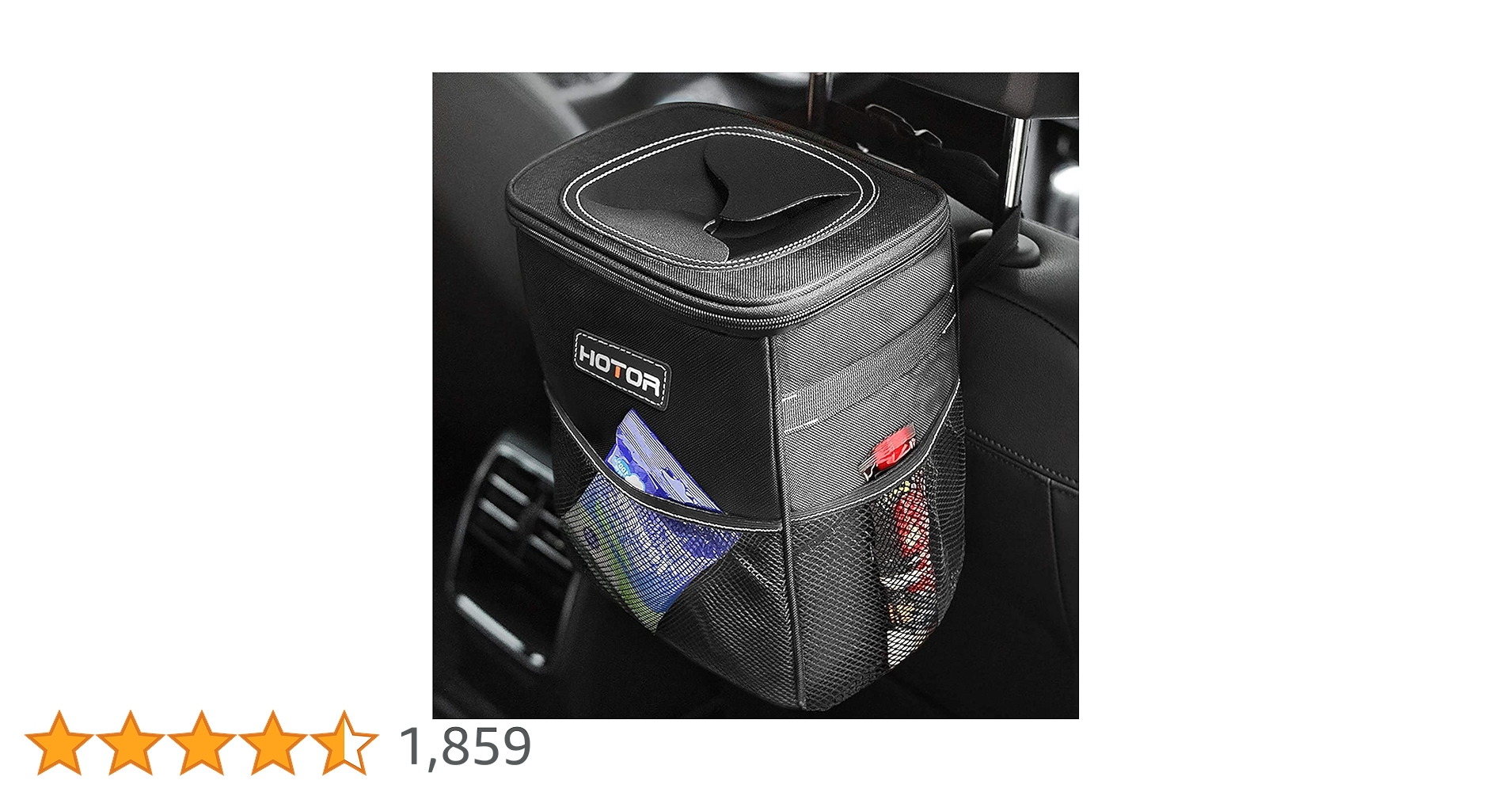 Car Storage Box Side Door Organizer Vehicle Trash Container Abs Trunk Bin For Seat