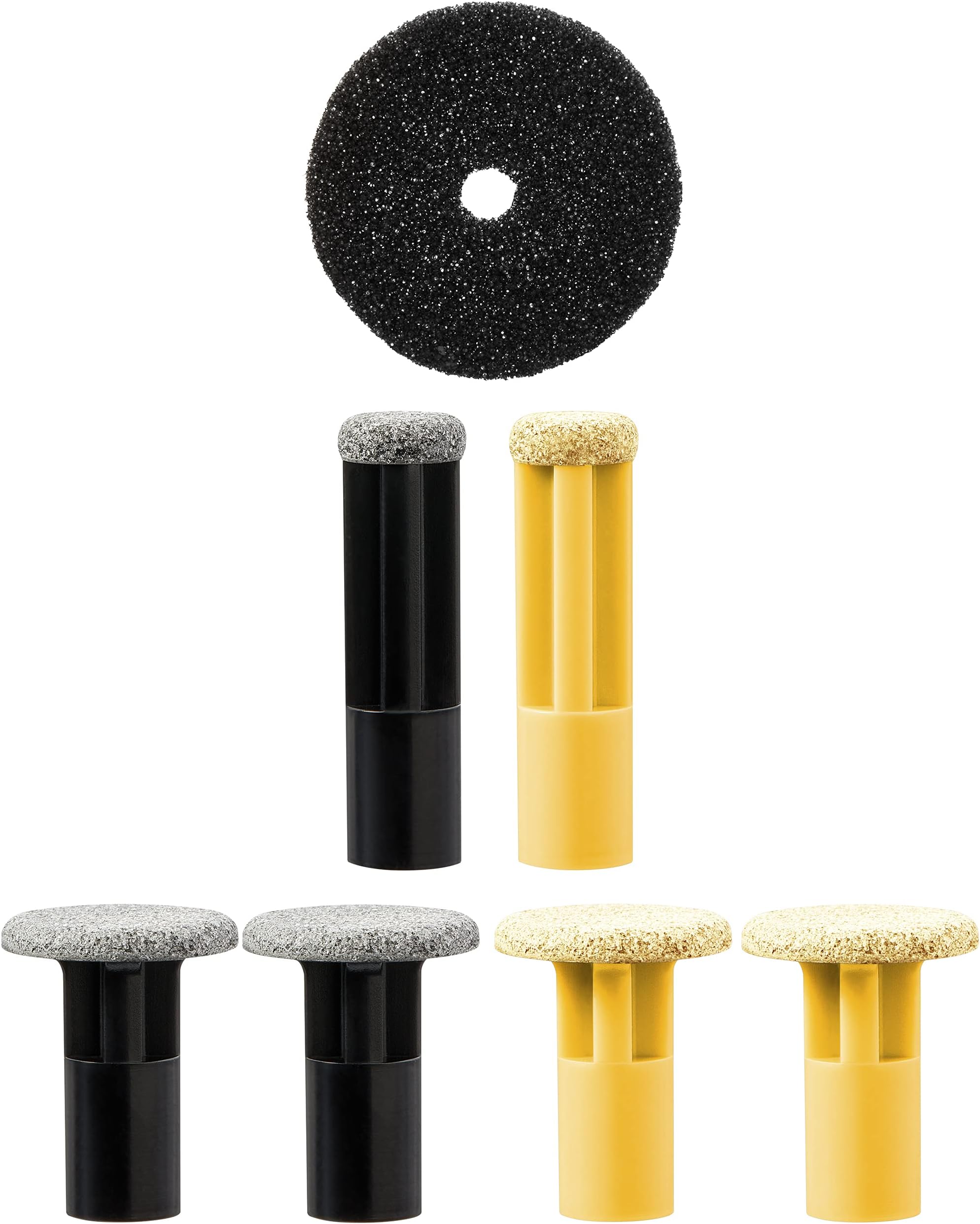 Personal Microderm Replacement Discs - Includes 6 Discs and 1 Filter - For Use With Classic, Plus, Pro, Man, and Elite