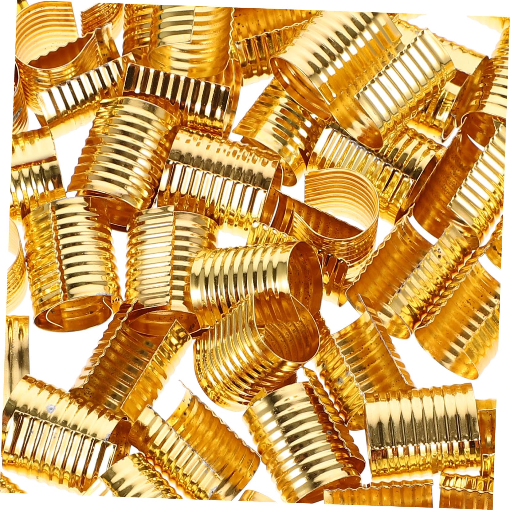 TEHAUX 5 Set Di Fermagli A Scatto Con Cordino Moschettone Per La Creazione Di Gioielli 100 Pezzi*5