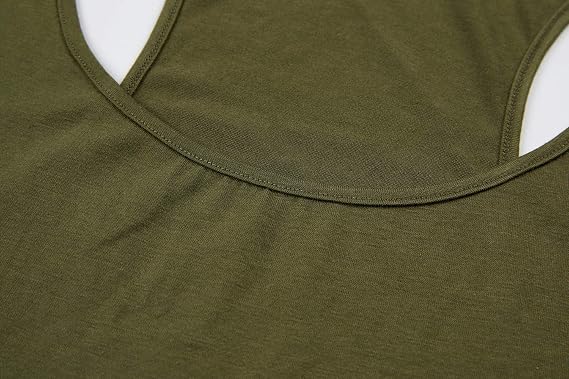 Esobo Mens Tank Tops Dry Fit Muscle Stringer Workout Sleeveless Gym Shirts