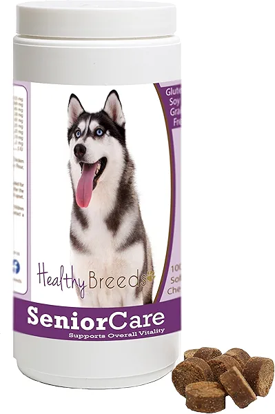 Healthy Breeds Siberian Husky Senior Dog Care Soft Chews 100 Count