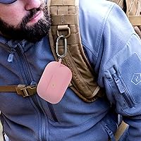 Vista 494 de Funda para AirPods Pro con kit de limpieza, funda de silicona suave para Apple AirPod Pro de 1ª/2ª generación, accesorios de funda AirPods Pro/Pro 2