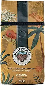 Cafezin do Brasil - Café Torrado e Moído - Clássico - 250g - 100% Arábica