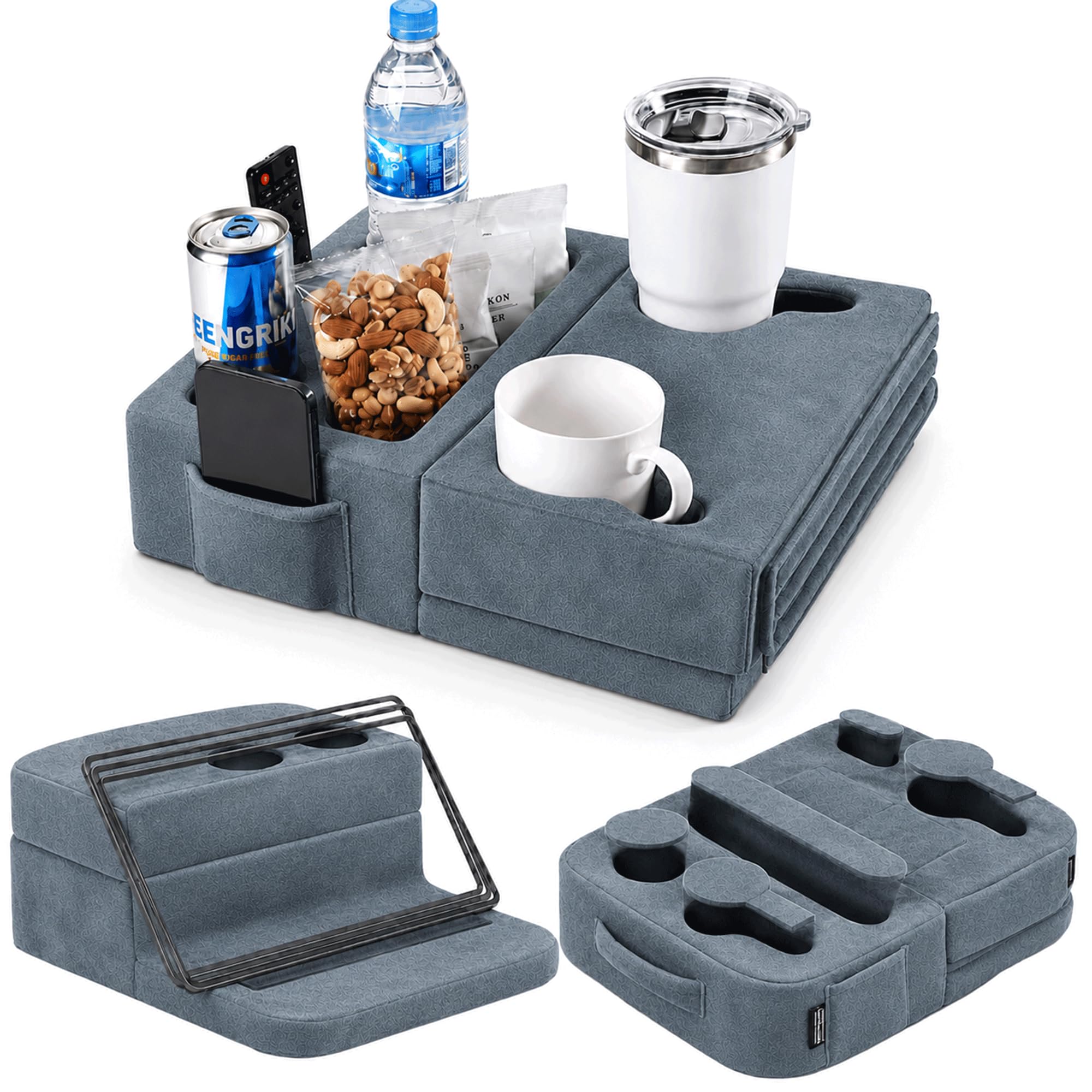 Photo 1 of Aezynt Couch Cup Holder Tray Pillow