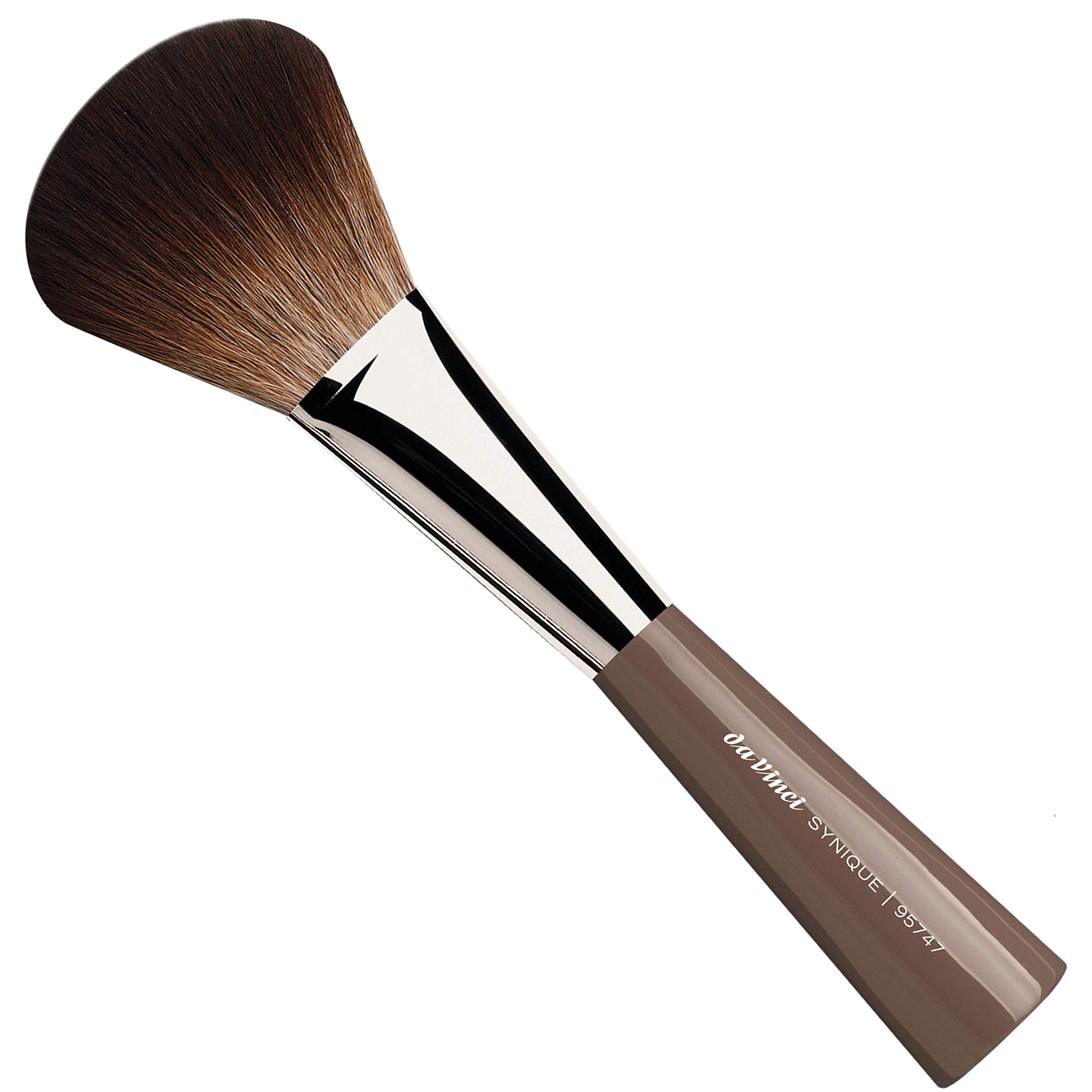 da Vinci Cosmetics Series 95747 Synique Powder Brush, Oval Synthetic, Tall Handle, 2.36 Ounce