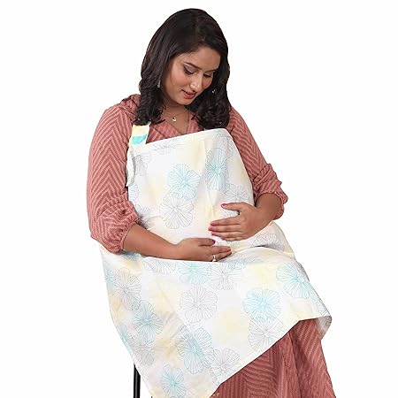 Motherly Nursing Breastfeeding Cover Scarf Cloth- Breast Feeding Shawl (Pattern-011)