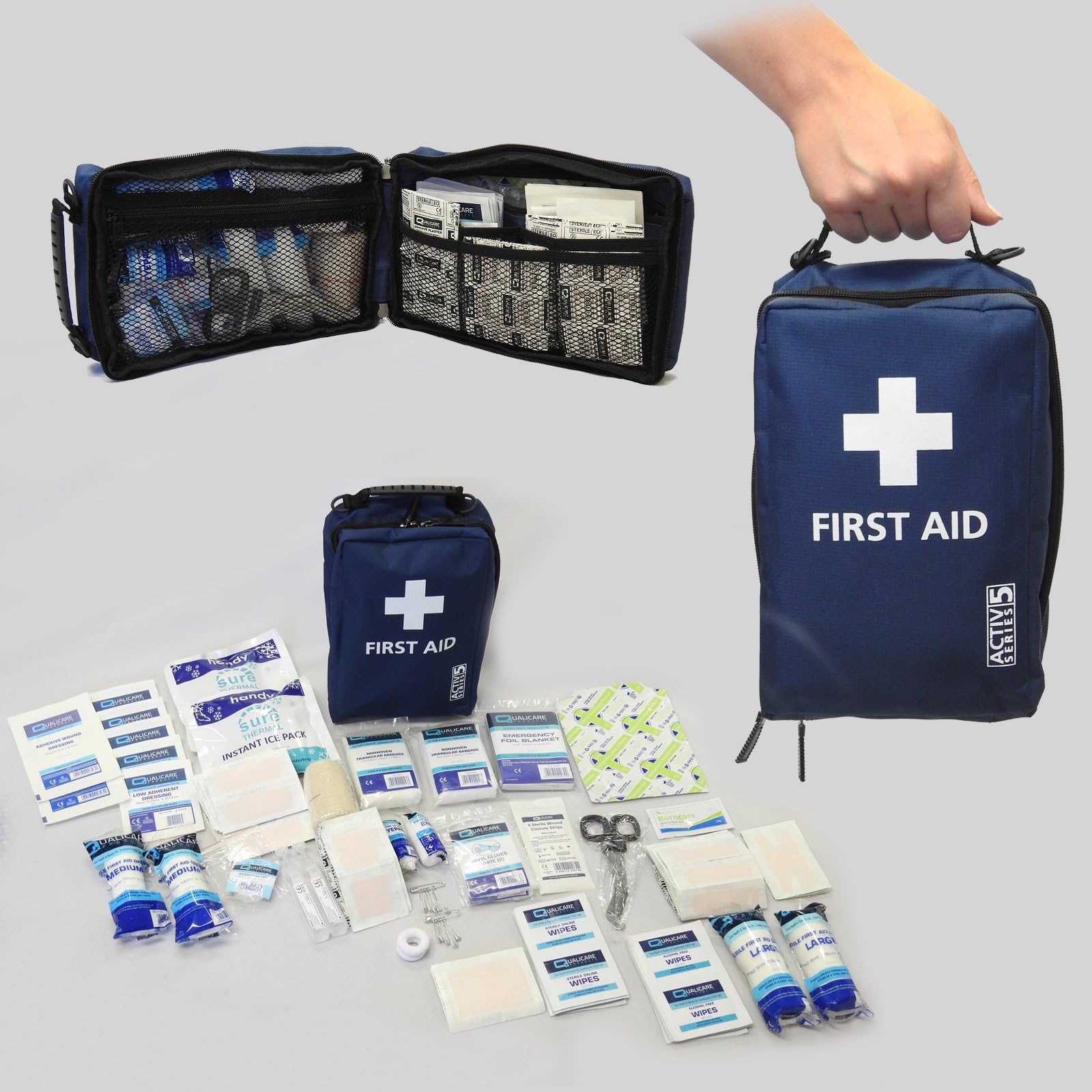 BST 168 Piece Ultimate Emergency Advanced Extensive Robust Durable First Aid Kit - The One First Aid Kit for All Occasions