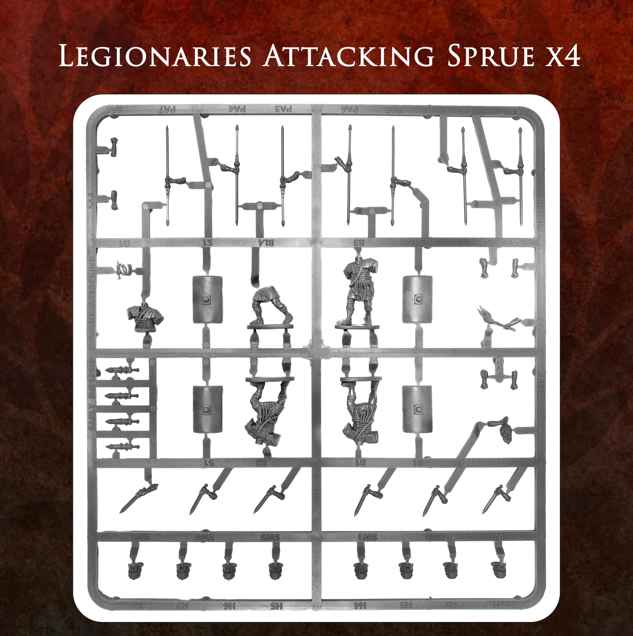 Wargames Delivered - Victrix Imperiale Roma Warband Set, 28mm Miniature