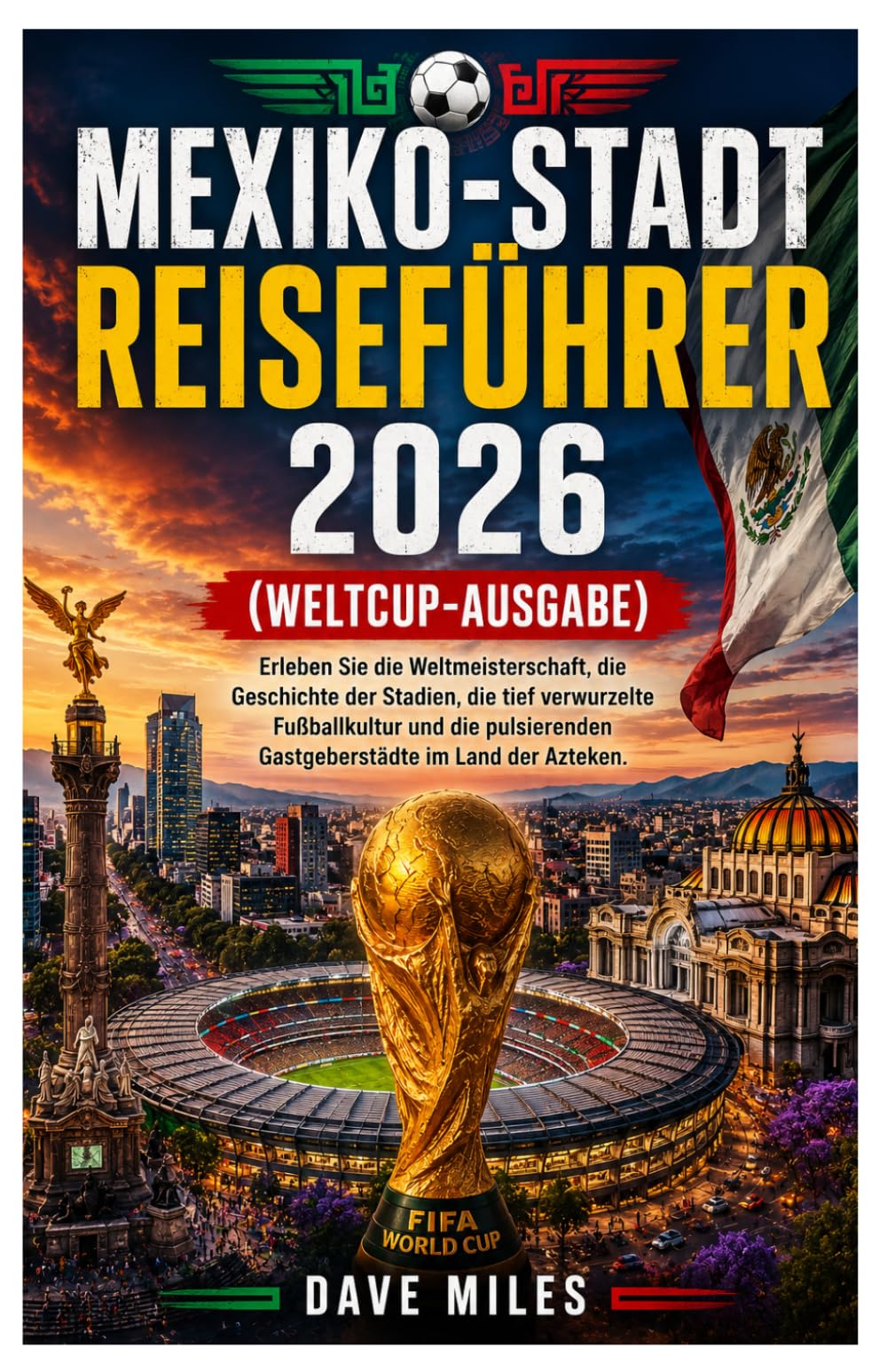 Mexiko-Stadt Reiseführer 2026 (Weltcup-Ausgabe): Erleben Sie die Weltmeisterschaft, die Geschichte der Stadien, die tief verwurzelte Fußballkultur und ... Gastgeberstädte im Land der Azteken.
