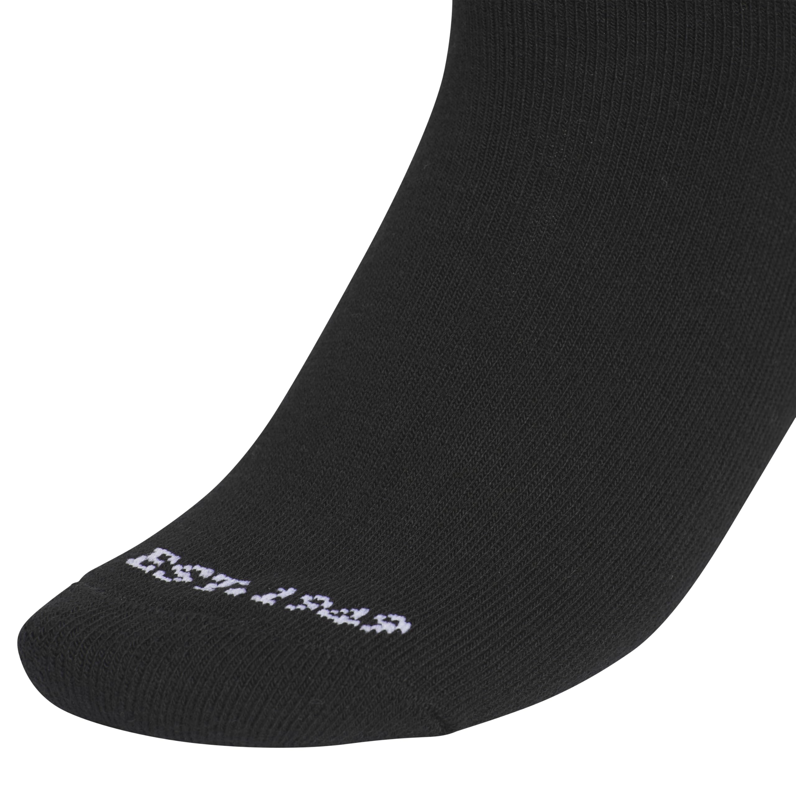 adidas Calcetines Deportivos Acolchados para Mujer (Paquete de 3 Pares) de Media caña por Encima del Tobillo, Negro/Blanco, M (Paquete de 3)