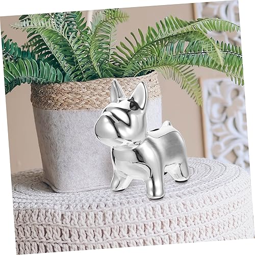 Miniatura 9 de Garneck Pitbull - Hucha de cerámica para niños, caja de dinero para almacenamiento de monedas, tarro de almacenamiento de monedas, caja de cerdito