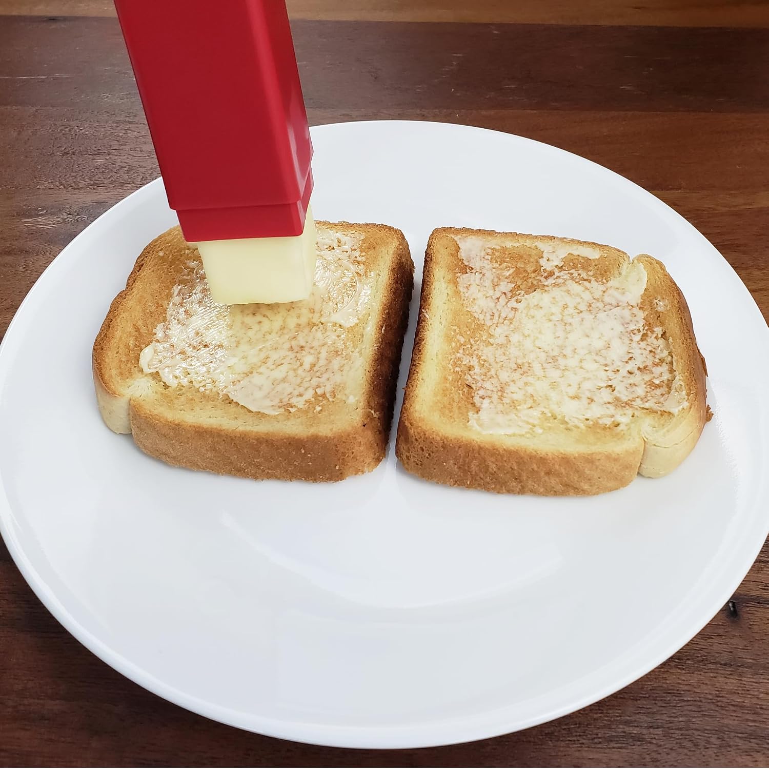 Mess-Free Butter Spreader & Butter Container, Made in USA, Fits 4 oz stick