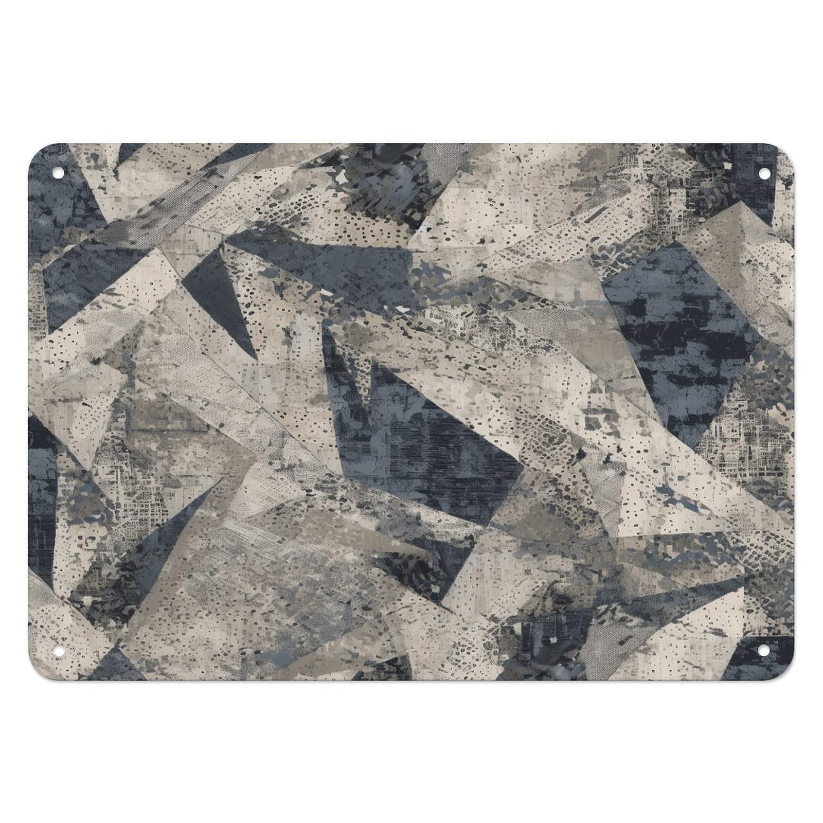Fodpand Style Intricately Textured Patterns Retro Vintage Metal Tin Sign,Wall Art Decor Garden Plaque Poster For Bedrooms Yard Bars Pubs Patios Porches 7.9X5.5 Inch