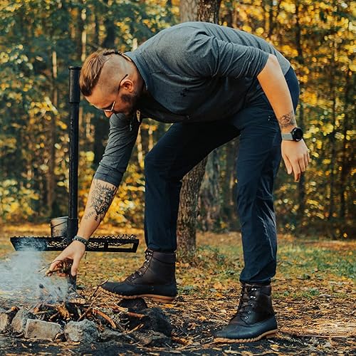 Miniatura 2 de ALEADER Botas estilo pato, para hombre Carcasa impermeable Botas de nieve con forro de piel