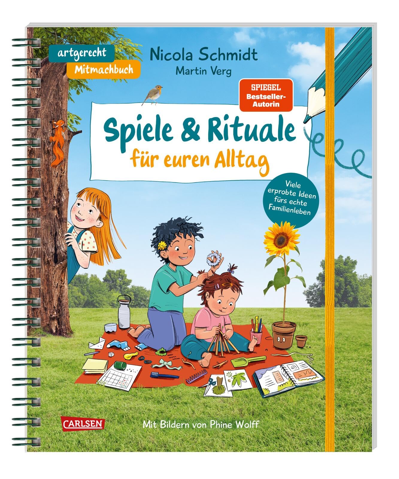 Spiele & Rituale für euren Alltag: Viele erprobte Ideen für das echte Familienleben | Familien-Mitmachbuch mit Spielen zur Konfliktlösung und hilfreichen Tipps