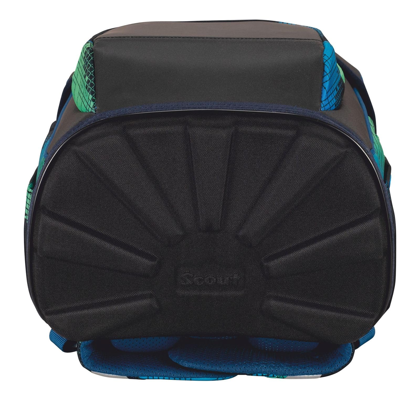 SCOUT Schulranzen Movie Star Neo Set 4-teilig Blue Pixel blau