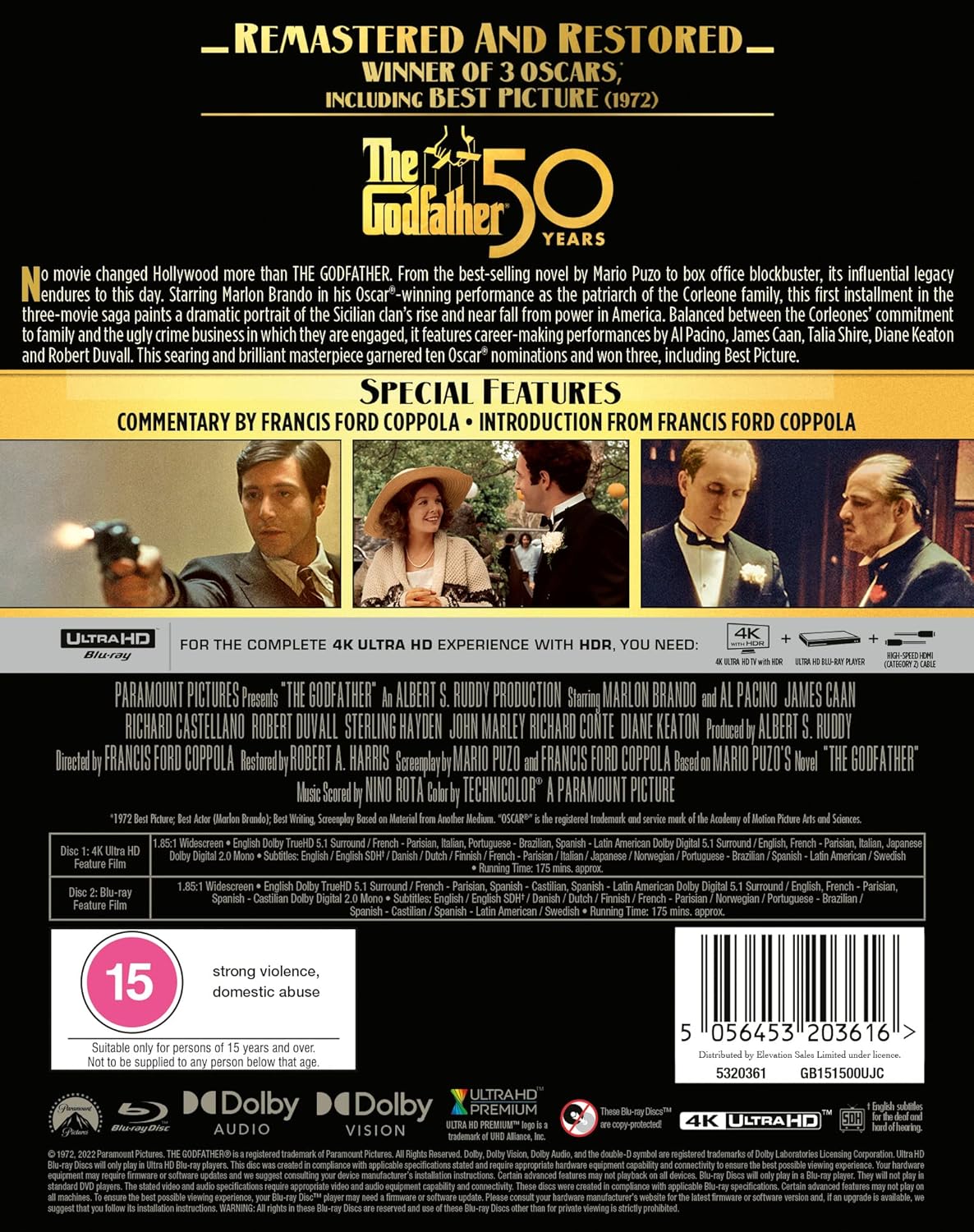 The Godfather (Limited Edition) (Steelbook)
