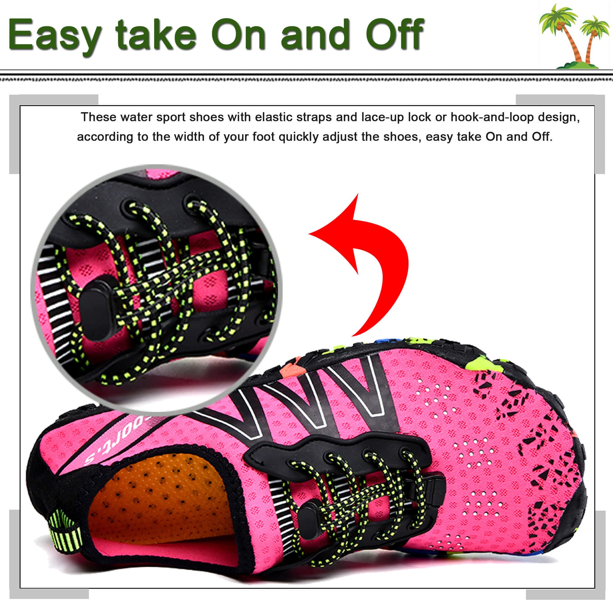 Scarpe da Acqua Scarpe da Spiaggia da Uomo Donna Scarpe da Surf a Piedi Nudi Quick Dry Scarpe da Mare da Donna Leggero Unisex Sport Diving Scarpe da Piscina