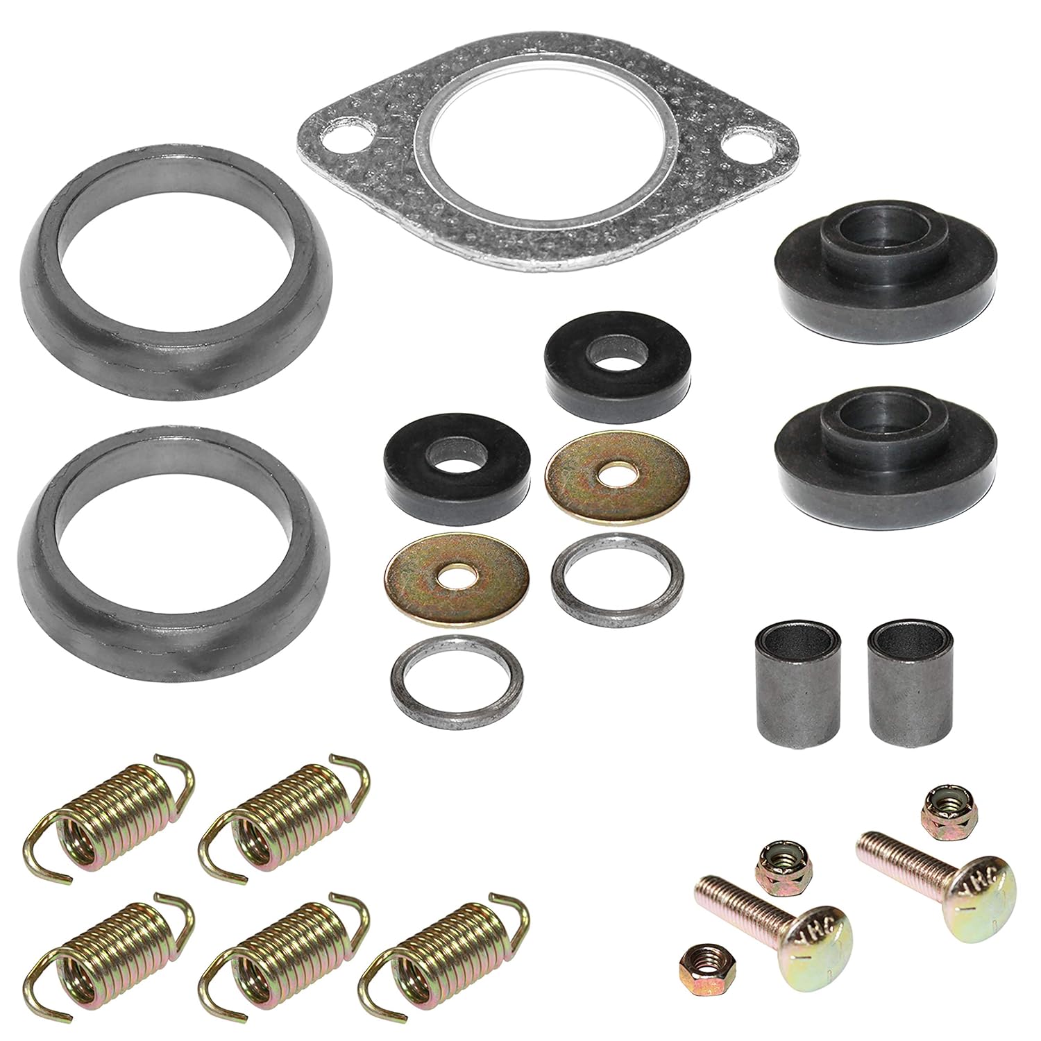 Caltric エキゾーストマフラーガスケットキット Polaris Ranger 500 2X4 4X4 6X6 2004 200