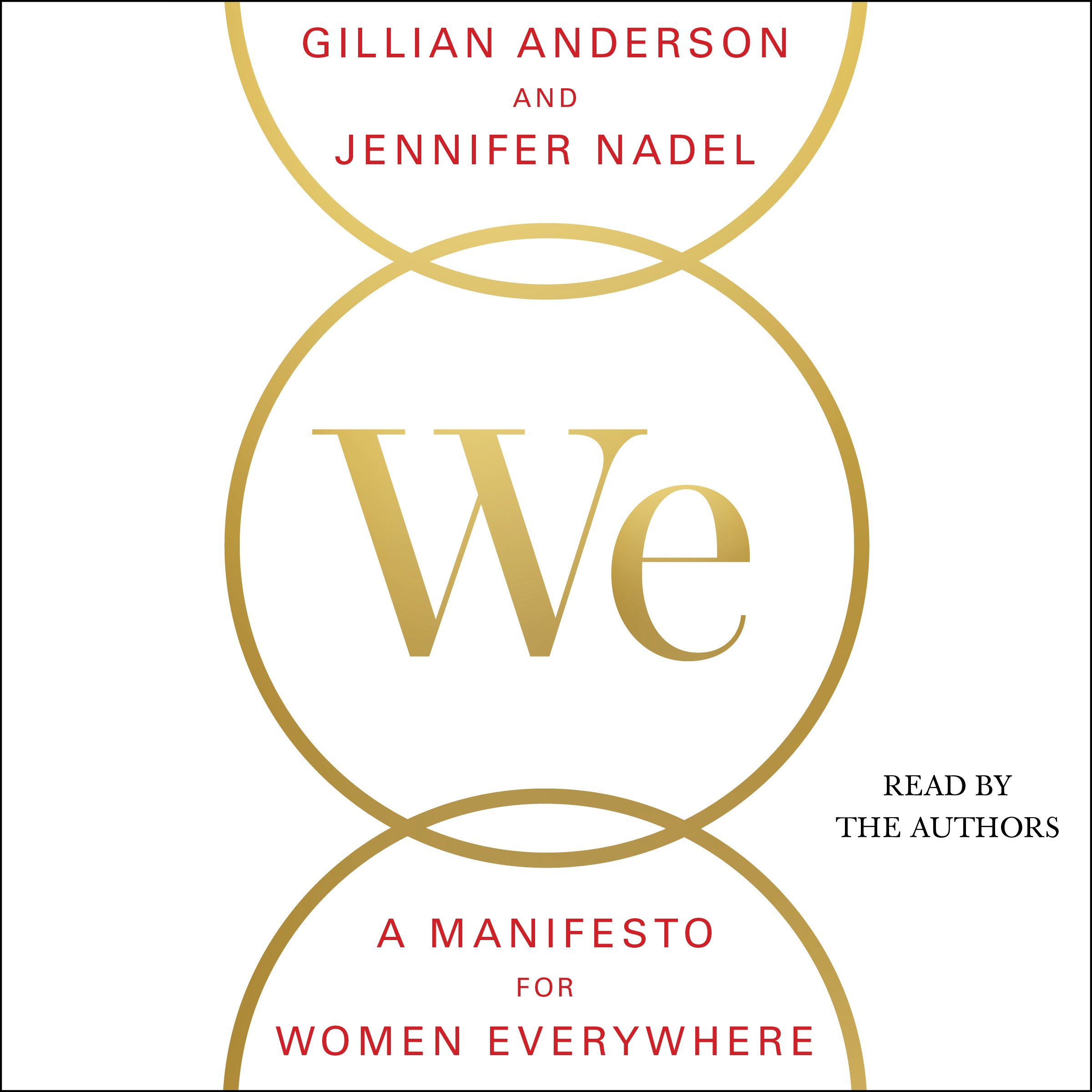 Cover art for We: A Manifesto for Women Everywhere