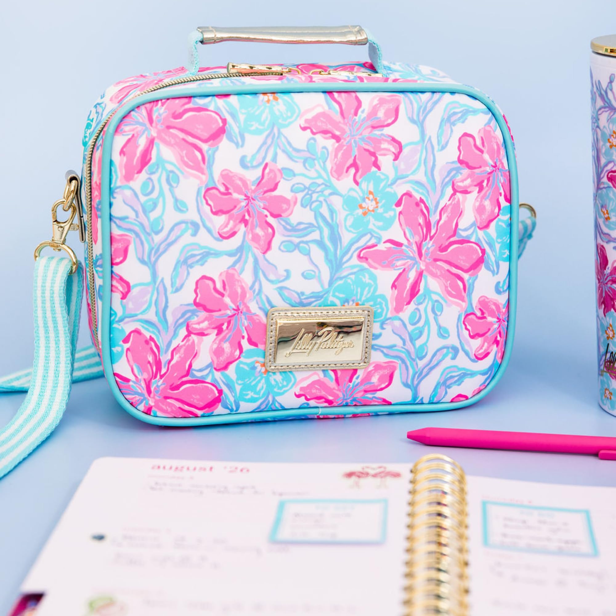 Amazon.com: Lilly Pulitzer Insulated Lunch Box for Women, Cute