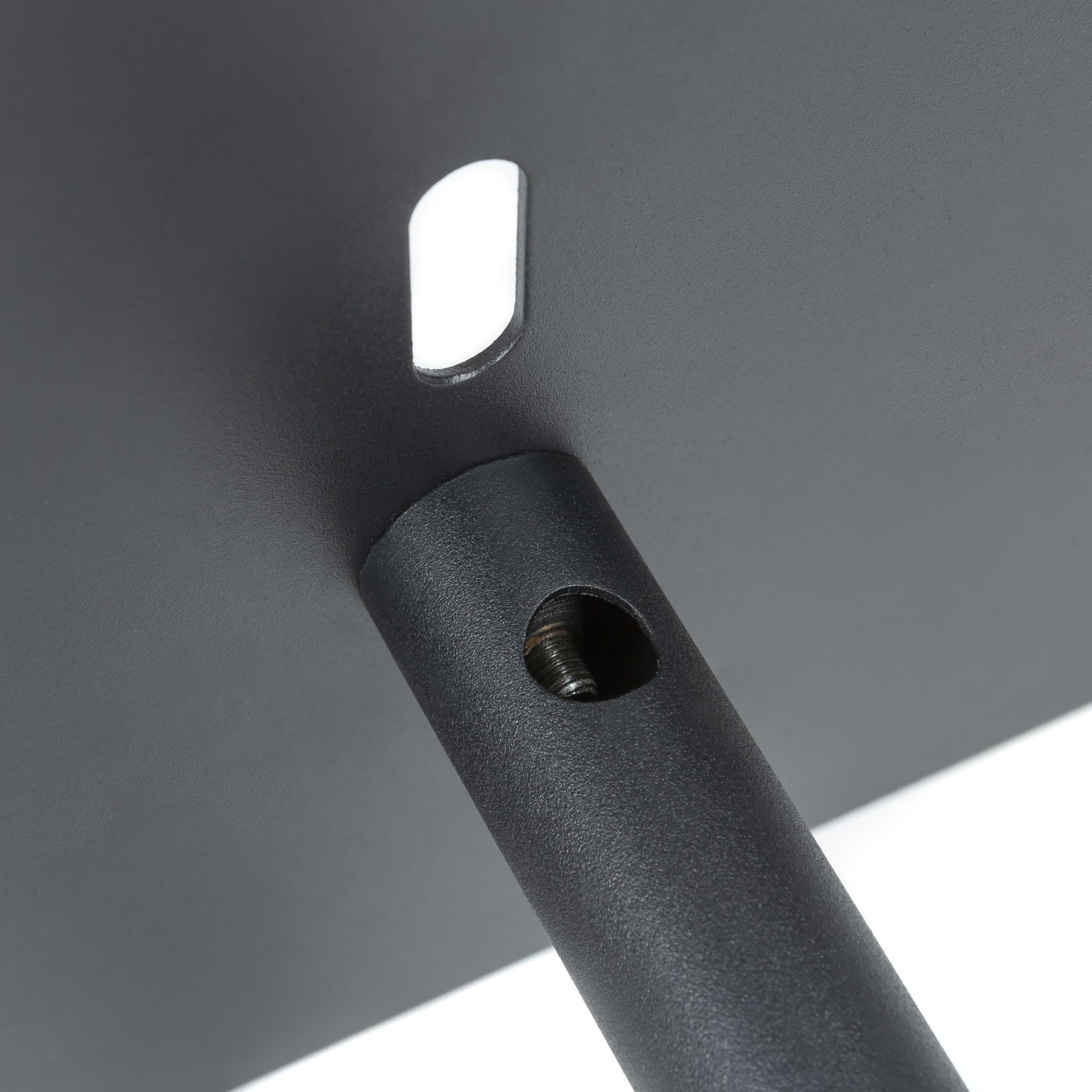 Fame Audio DB 029 XL Monitor Ständer, Stahl Stativ, Tragfähig bis 15kg, Höhenverstellbar 410-1100mm, Auflagefläche 200x200mm, Ideal für TV, Broadcast, Projekt- und Tonstudio, Schwarz
