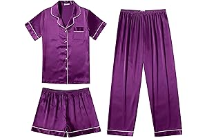 Luxurious Silk Satin Pajama Set for Women