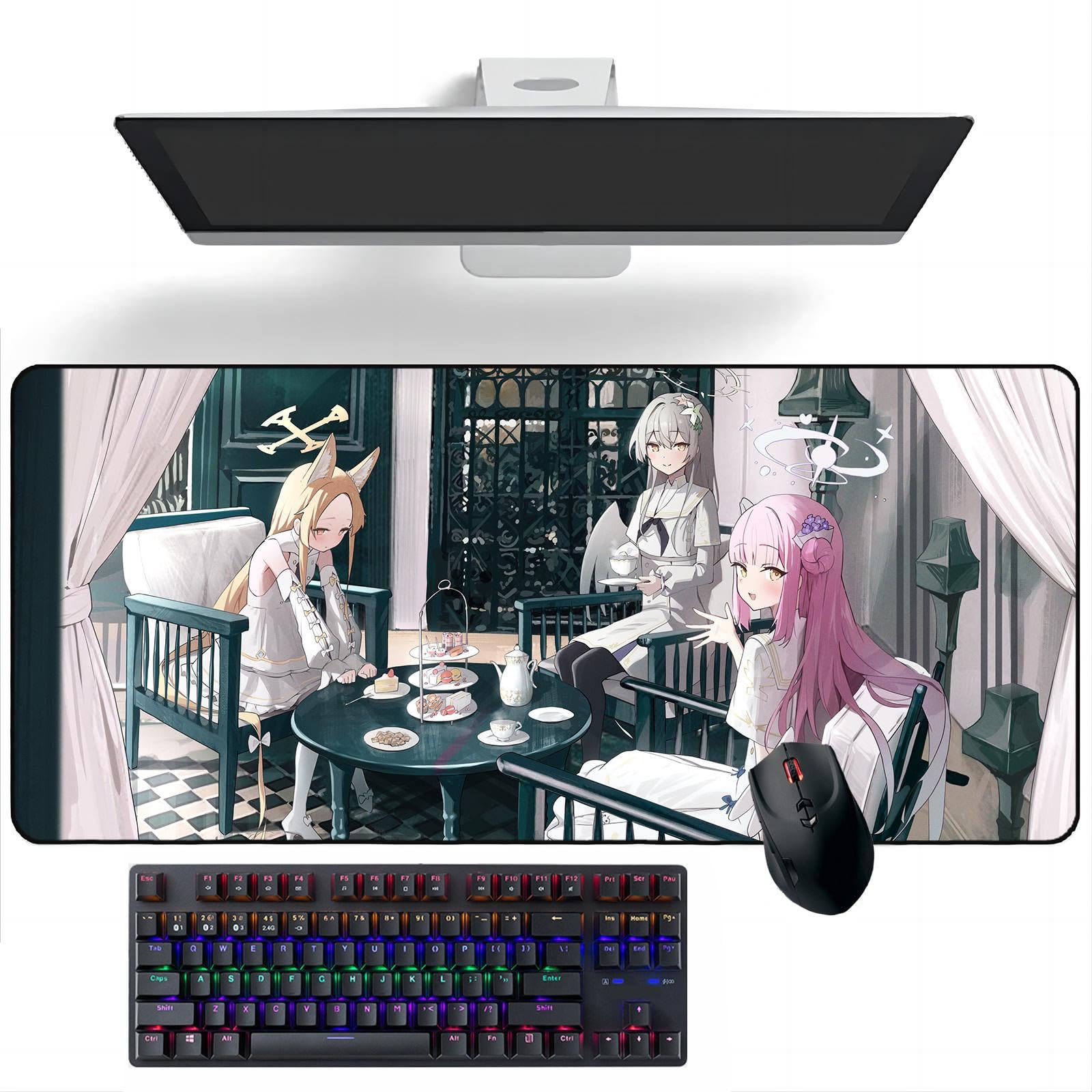 Amazon.co.jp: アニメマウスパッド ブルーアーカイブ 桐藤 ナギサ