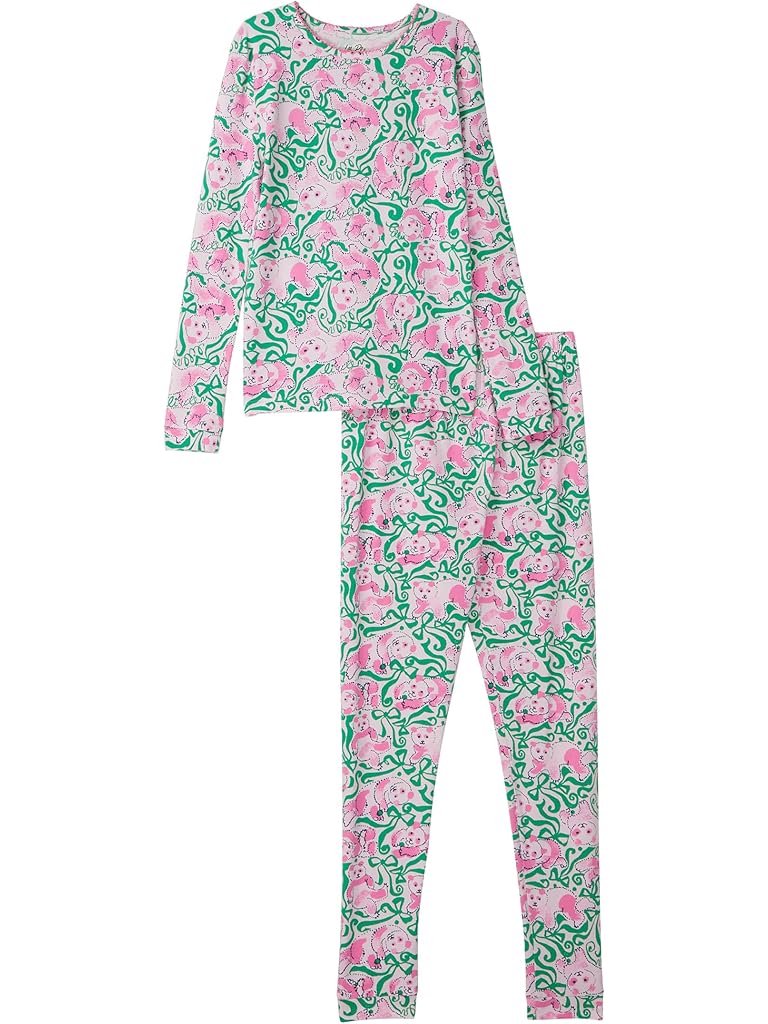 Pink Lilly Pulitzer Sammy Pajama Set (Toddler/Little Kid/Big Kid)