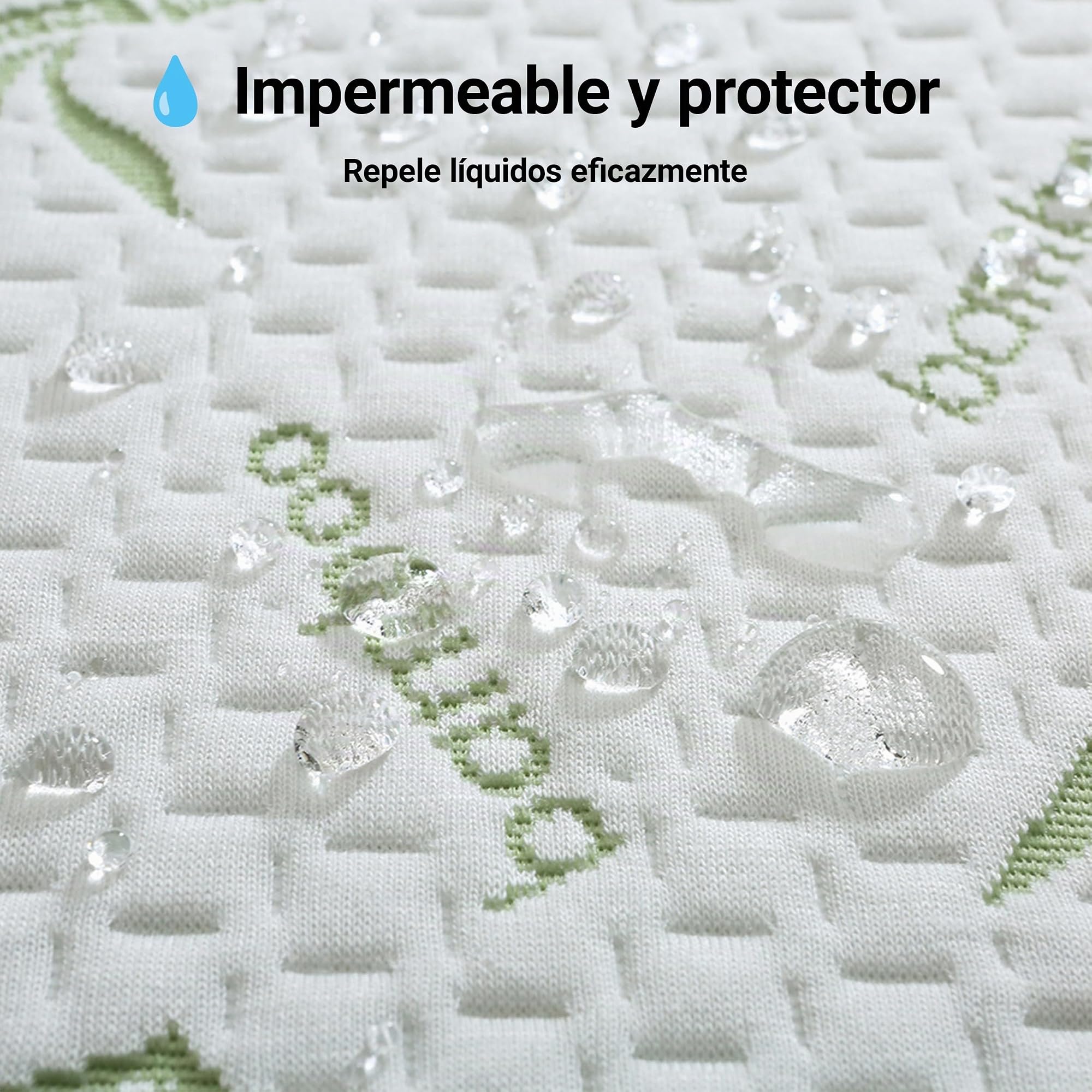 Protector Colchón Bambú Impermeable - Cubre Colchón Transpirable y Suave - Funda Colchón Ajustable hasta 30cm - Cama 90x190/200cm - Fibra de Bambú y Viscosa Premium, 2 Unidades