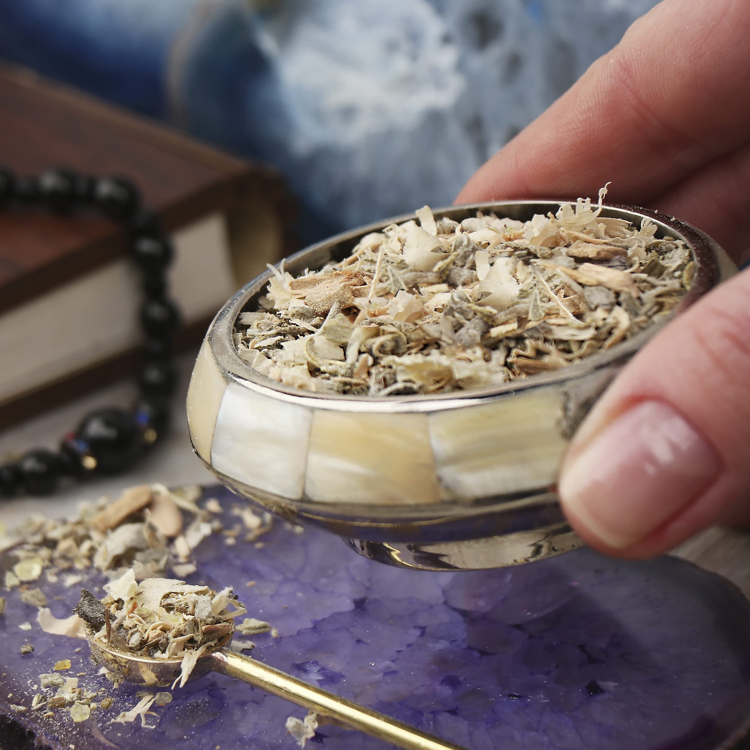 NKlaus 150g Meditation incense natural herbal resins balsam woody incense 1492 - Image 2