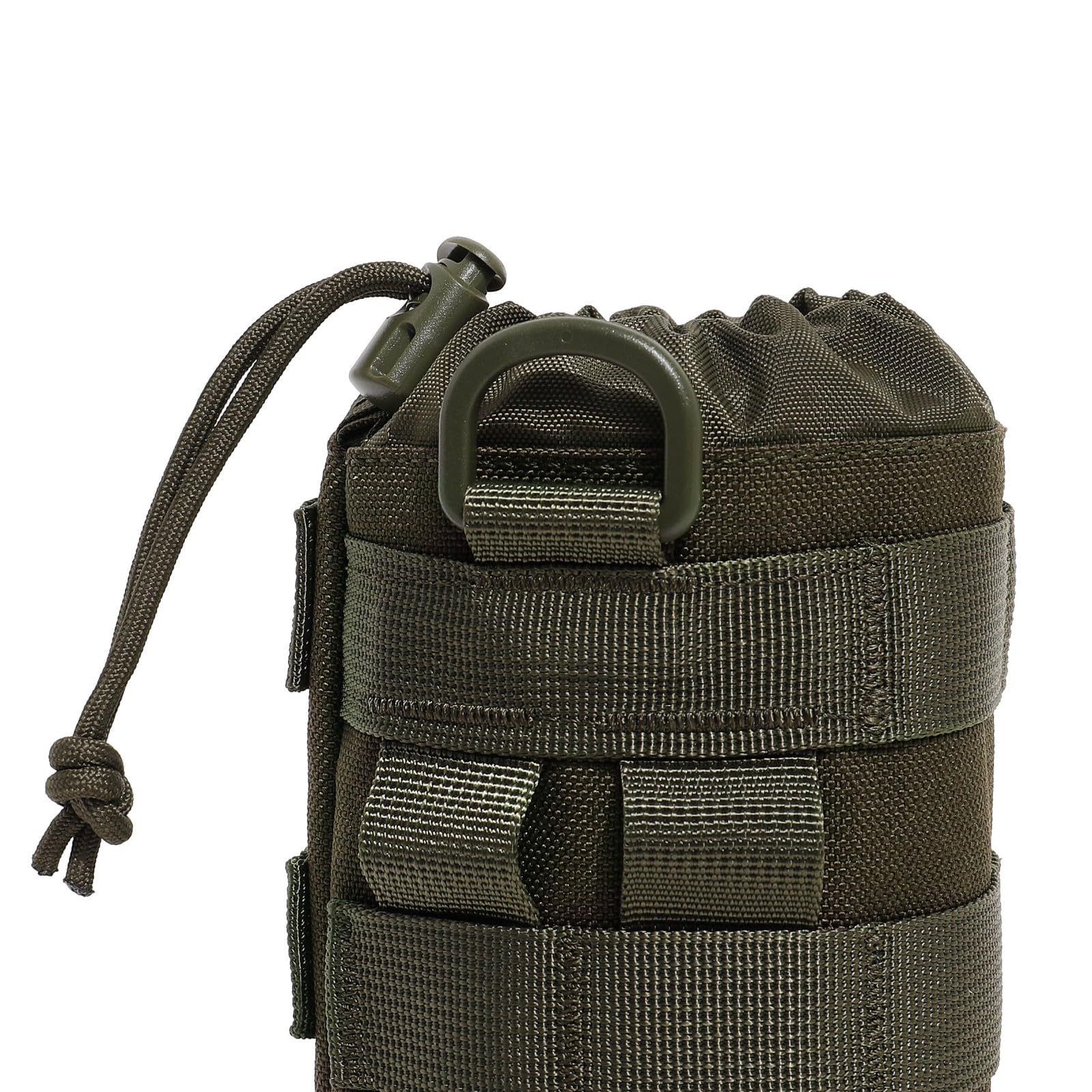 MOLLE Wasserflaschenhalter, taktische Nylon-Flaschentaschen, Trinkträger für Gürtel/Rucksack/Weste/Fahrrad, Sport, Outdoor, Wandern, Camping, Jagd, Angeln