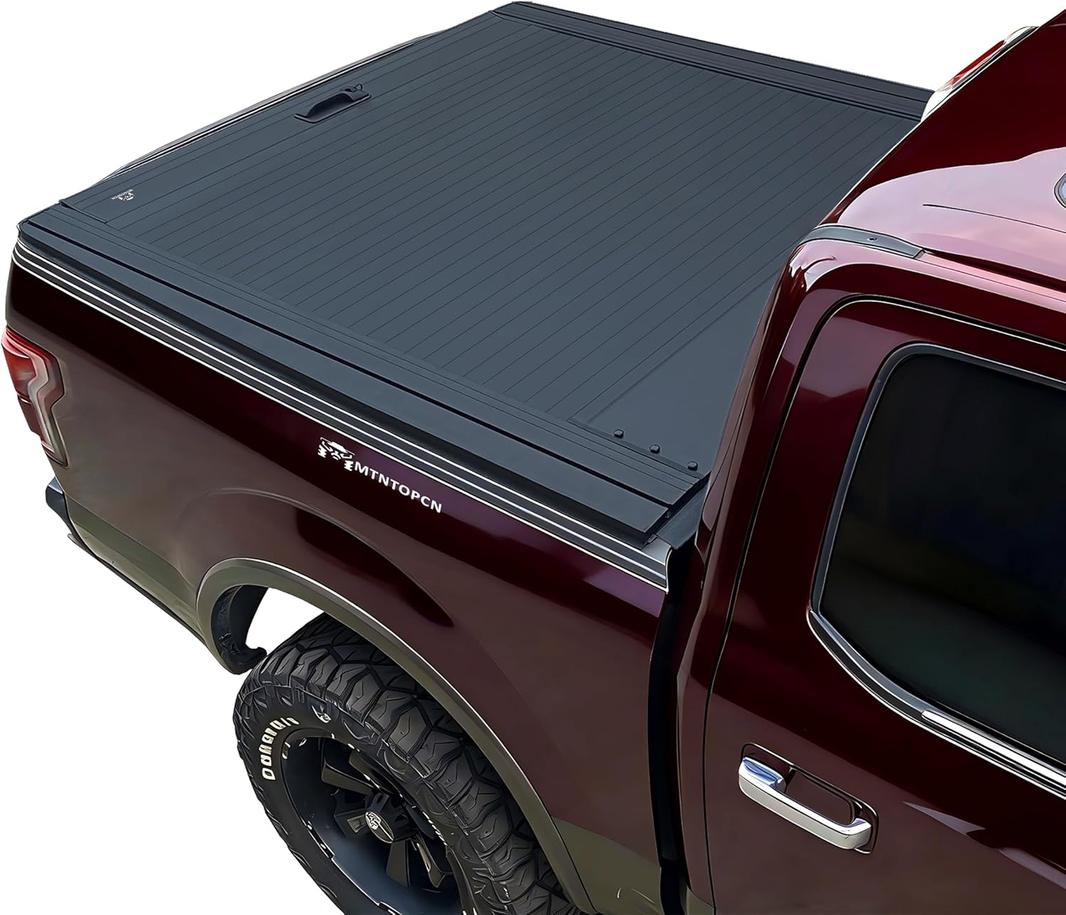 Retractable Hard Tonneau Cover | Compatible with 2015-2026 Ford F150 Crew Cab & Raptor/Lightning (5.7' Bed)| Patent Design Heavy-Duty | Built Wild. Driven Free